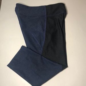 Outdoor Voices Paneled Colorblock Capri Leggings